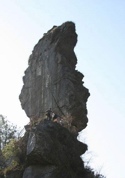 小九华风景区风景图