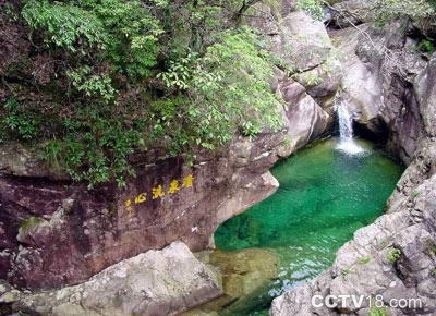 牯牛降自然保护区风景图