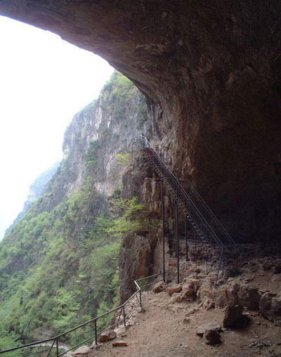 羊肠板风景图