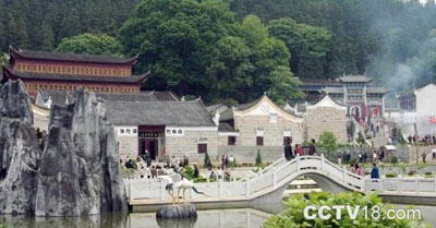 山西宝宁寺风景图