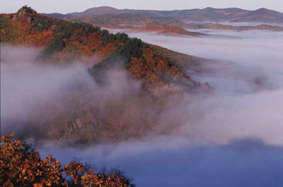 麒麟山风景图