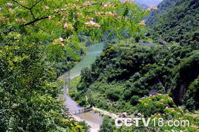 豫西大峡谷风景图