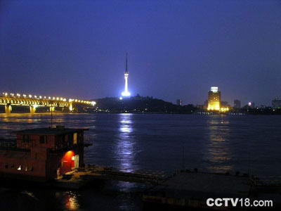武汉长江大桥风景图