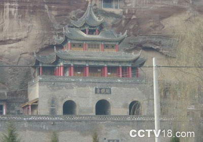 彬县大佛寺风景图