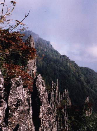 南宫山风景图