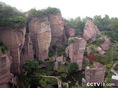 莲花山自然保护区风景图