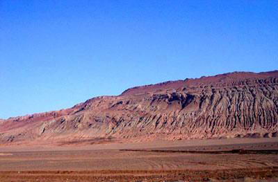 火焰山风景图