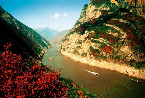长江三峡·巫峡风景图