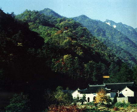 甑山禅林风景图