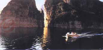 上关湖风景图