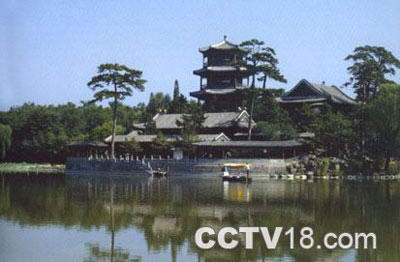 避暑山庄风景图