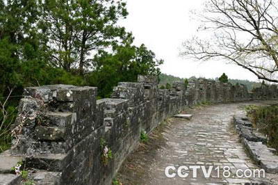 钟祥明显陵风景图