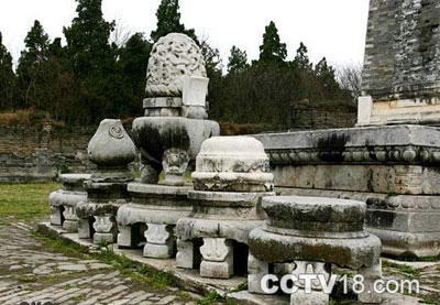 钟祥明显陵风景图