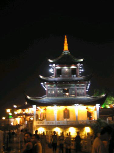 甲秀楼风景图