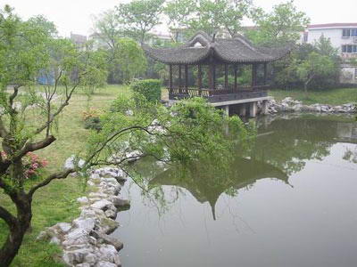 南郊公园风景图