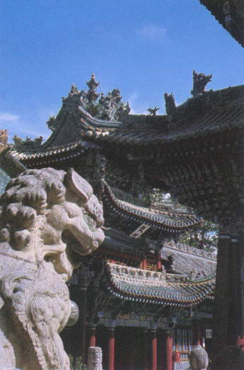 昭仁寺风景图